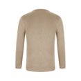 thumbnail image 5 of Abomasnow Men's Slim Fit Knitted Pullover Sweater Casual Solid Long Sleeve V-Neck Thick Sweater (Available in Big & Tall), 5 of 9