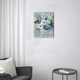 thumbnail image 3 of Canvas Wall Art for Living Room Rustic Elegant White Bule Flowers Floral Botanical Wall Decor for Bedroom Bathroom 12×16 Framed Canvas Art Prints Ready To Hang, 3 of 7