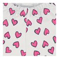 thumbnail image 3 of Legging George Talla 6 Ajustable de la Cintura Diseño Corazones Rosa con Blanco, 3 of 3