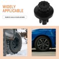 thumbnail image 3 of OULII 5Ud Lug Nuts Para De Automóvil Accesorio Decorativo Negro Duradero, 3 of 8