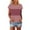 Pink, variant on CHGBMOK Womens Color Block Short Sleeve Tops Casual Summer T-Shirt Crew Neck Tunic Tops Blouse
