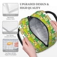 thumbnail image 3 of Daiia Cartoon Frog Pattern Lunch Bag , Insulated Lunch Box, Small Leakproof Cooler Food Lunch Containers Reusable High Capacity Lunch Tote Bags-One Size, 3 of 6
