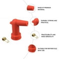 thumbnail image 3 of ROMANSENTIAL Scupper Plug Boat Watermelon Red Rubber Cap for Motorcycle Outboard Motor Parts 1Pack 2.36X2.36X0.79in, 3 of 3