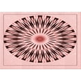 thumbnail image 1 of Ahgly Company Indoor Rectangle Patterned Light Rose Pink Area Rugs, 7' x 9', 1 of 6