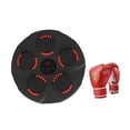 thumbnail image 3 of Machine d'Entraînement de Boxe Musicale, Cible Murale Électronique Intelligente, avec Gants Motif Rouge, 3 of 9