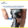 thumbnail image 7 of Brace Align Osteoarthritis Offloading Knee Brace L1843/L1851 - Advanced Unloader Support for Arthritis Relief, 7 of 7