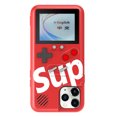 thumbnail image 1 of (1 set) console de Jeu à Écran Couleur et Étui iPhone Tout Inclus SUP Rouge (iPhone 12 mini), 1 of 4
