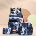 thumbnail image 3 of HYwys Tie Dye Backpack Student Schoolbag Laptop Bookbag 3 Piece Insulated Lunch Box, 3 of 6