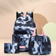 thumbnail image 4 of Bolsa Almuerzo Lápiz Conjunto Niñas Monedero Conjunto Casual Adolescentes Niños Niños Negro 3pcs, 4 of 5