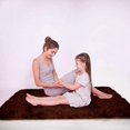 thumbnail image 2 of POINTERTECK Soft Indoor Modern Area Rugs Fluffy Living Room Carpets for Children Bedroom Home Decor Nursery Rug 5.3‘x7.5‘ Gray, 2 of 8