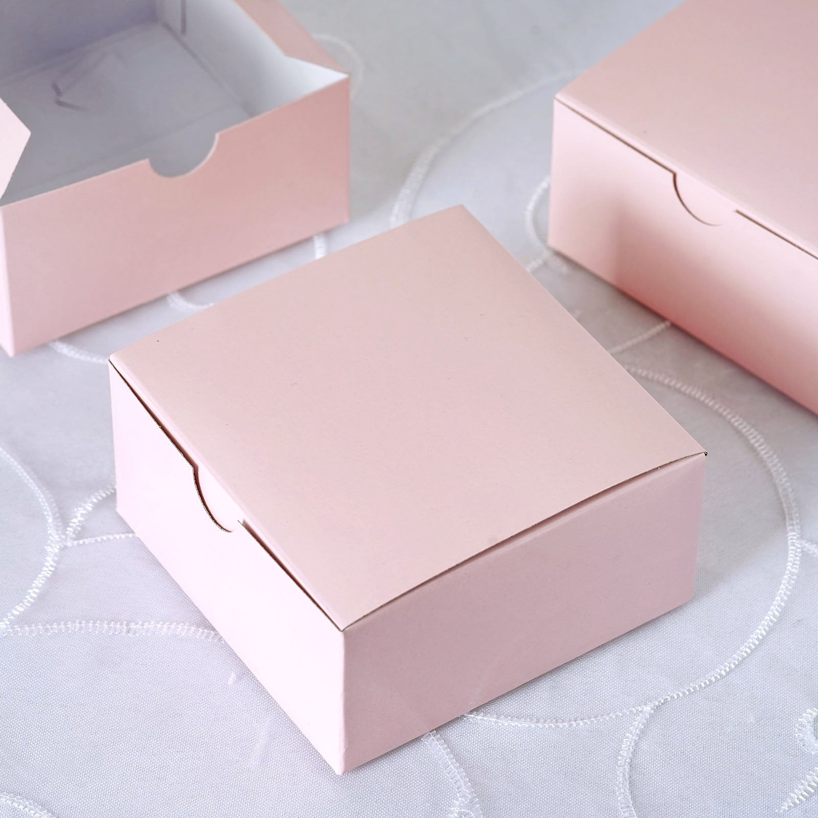 Efavormart 4x4x2 Cake Box for Candy Treat Gift Wrap Box