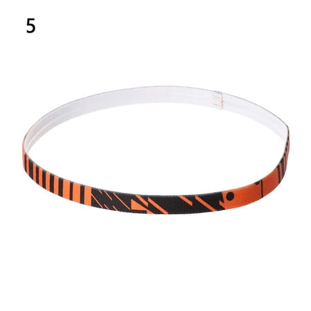 Fashion Gym Elastic Stretch Stripe Print Fitness Headband Sport Hairband Yoga Sweatband Running Headwear 5