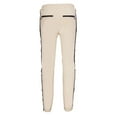 thumbnail image 3 of Homme + Femme Men's Signature Track Jogger Sweatpants (Small, Cream), 3 of 6