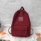 thumbnail image 2 of Mochilas de libros para mujer, mochilas simples de moda para ordenador portátil, mochilas para niñas y estudiantes (rojo), 2 of 8