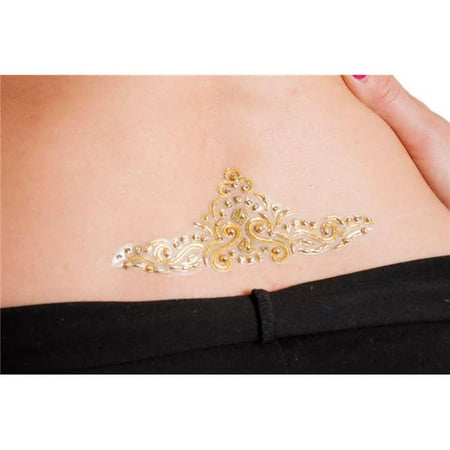 

Western Fashion 1220-SIL Low Waist Tattoo Silver