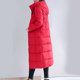 thumbnail image 4 of Chaquetas y abrigos casuales de manga larga con capucha, chaqueta de invierno para mujer con capucha, cintura y abrigo, abrigos exteriores lisos de manga larga con bolsillo, abrigo para mujer, 4 of 5