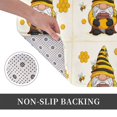 thumbnail image 6 of Rateoe Beekeeper Gnome Holding A Glass Pattern Flannel Door Mat Indoor Outdoor Entrance, Waterproof All-Weather Doormat,Fade Resistant, Low Profile Entryway Mat 16x24in, 6 of 7