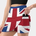 thumbnail image 2 of Flag Of United Kingdom ( Uk ) England. Women's skirt With Hide Pocket Tennis Skirt Golf Skirts Badminton Skirts Running skirts, 2 of 6