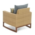 thumbnail image 3 of RST Brands Mili Wicker 4 Piece Patio Conversation Set, 3 of 8