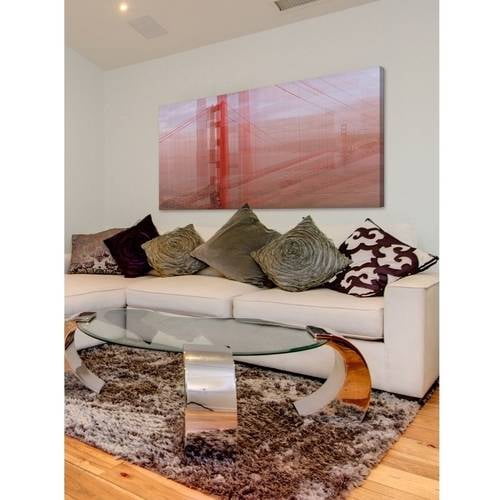 Marmont Hill ''International Orange'' Painting Print on Wrapped Canvas