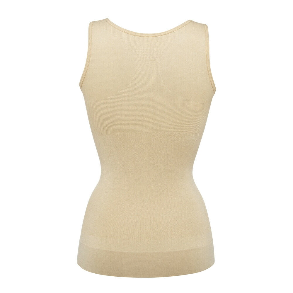 VENDAU Shapewear Camisole Tops for Women Tummy Control Camisole Vest  Compression Cami Tank Top Vest Shirt Shaper Undershirt, Beige, Small :  : Clothing, Shoes & Accessories
