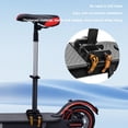 thumbnail image 6 of Adjustable Height Electric Scooter Seat Attachment with Shock Absorption, PU + Aluminum Alloy, for Adults and Commuters, 6 of 9