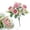A, variant on Under $3 Artificial Peony Chrysanthemum Bouquet Silk Peony Ball Mum Bouquet For Living Room Vase Filler,Plastic White (1Pc)