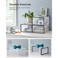 thumbnail image 4 of Organizadores para guardar zapatos SONGMICS, paquete de 18, transparentes, 4 of 6