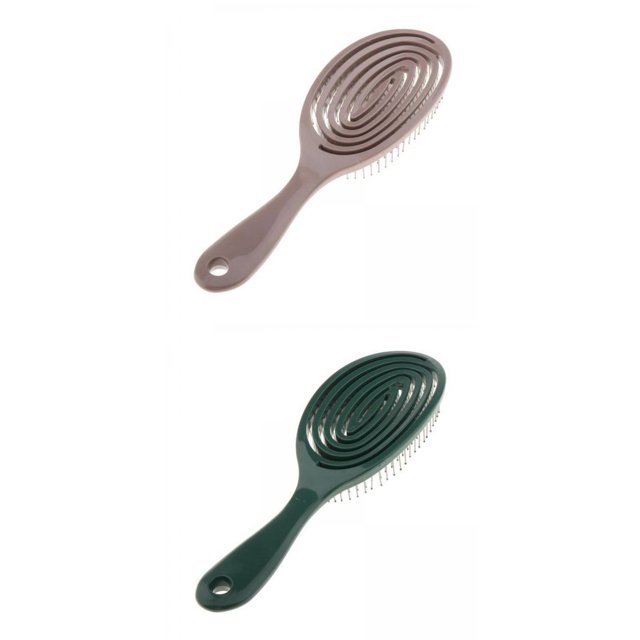 Peine Cepill El Cabello Peinado D Cabelludo s Seca Recta Hombres Sunnimix Cepillo para desenredar el cabello de las mujeres