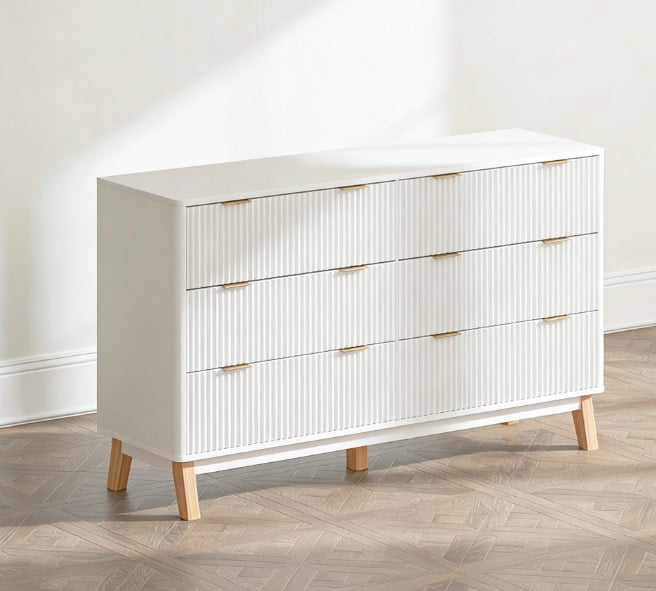 Closet Dresser,6 Drawer Double Dresser for Your Home