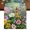 Pink Yellow Green, variant on Table Runners 48 Inches Long Dress Scarves, Colorful Floral Spring Farmhouse Kitchen/Dining Table Runner, Short Coffee Tablerunners, Daisy Green Forest Pastoral 13x48 Inch