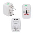 thumbnail image 2 of Adaptador de Enchufe de Energía Universal en Todo El Mundo, 110-240V 4 Adaptadores Internacionales de Almacenamiento fácil de Almacenamiento Universal en Todo El Mundo para Vije, 2 of 7