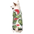 thumbnail image 1 of Fotbe Watermelons Sudadera con Estampado para Perros Pequeños – Suéter con Capucha para Mascotas, Tela Suave de Forro Polar con Bolsillo-Large, 1 of 7