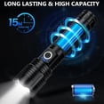 thumbnail image 3 of Linterna Vinderfine de Alto Lumen 99,000lm Recargable (Paquete de 2), 3 of 8