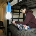 thumbnail image 3 of CNKOO Ampoule LED Suspendue Alimentée par Batterie Cordon de Traction Coloré (Bleu), 3 of 7