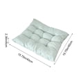 thumbnail image 3 of Tuvgenk Patio Chair Cushions Square Green Non-Slip Outdoor Seating Cushions Flock Summer Easy To Install for Indoor，Lounge, 3 of 6