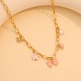 thumbnail image 4 of Faty-T Gold Bow Necklace Women Bow Jewelry Ribbon Pendant Necklace Dainty Rhinestone Bow Tie Choker Necklace Gift, 4 of 10