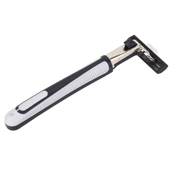 Maquinilla De Afeitar Manual, Afeitadora De Barba Para Hombres, Maquinilla De Afeitar Manual De Acero Inoxidable Con 20 Hojas De Afeitar Para Viajes, Hogar, Salón