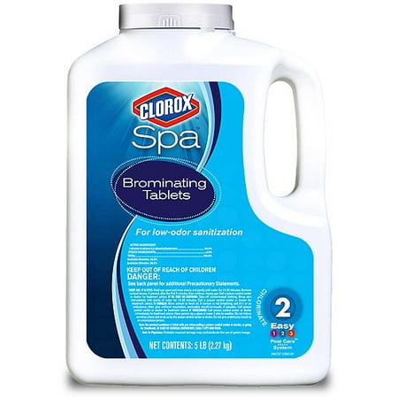 clorox tablets lbs chlorinating active spa pool inch three
