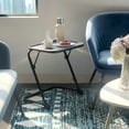 thumbnail image 1 of Homy Casa Folding End Table with Adjustable Height, Compact Design for Small Spaces, 1 of 12