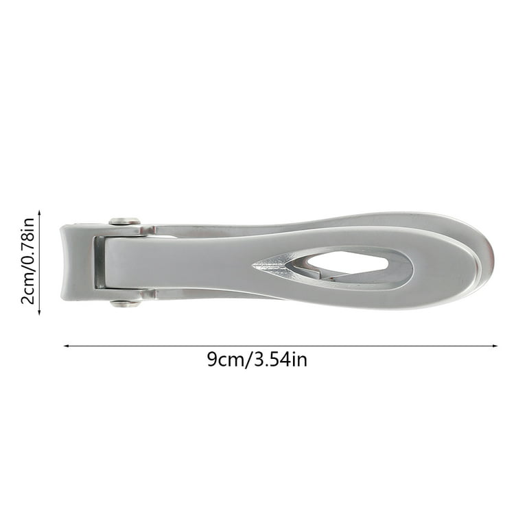 Summerkimy Nail Clippers for Thick Nails - Wide Jaw Opening Oversized Nail Clippers, Stainless Steel Heavy Duty Toenail Clippers for Thick Nails
