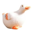 thumbnail image 2 of Maceta con flores, maceta, centro de mesa, estatua, manualidades, adorable, única, interesante Pato, 2 of 9