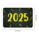 thumbnail image 2 of Alfombra de franela para baño con texto "Feliz año nuevo 2025", para entrada interior y exterior, porche delantero de casa, 2 of 7