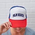 thumbnail image 6 of CafePress - PALM BEACH - Adjustable Unisex Printed Trucker Hat with Mesh Back, 6 of 10