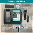 thumbnail image 3 of for Ma*kita 18V Battery Car Charger Cigarette Lighter Plug Car Adapter Portable Fast Charging, 3 of 4
