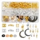 thumbnail image 1 of Accesorios Dreadlocks Irfora 117 Uds. Accesorios para rastas, joyería para el cabello, cuentas trenzadas para el cabello, Clips colgantes, adorno envuelto en alambre, bobinas para el cabello para tren Irfora Accesorios Dreadlocks, 1 of 7