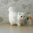 thumbnail image 2 of Belle Simulation Électrique Peluche Chat Jouets Peluche Poupée Cadeau Ornements (D), 2 of 4