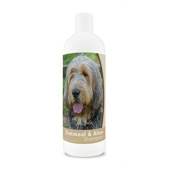 Healthy Breeds Otterhound Oatmeal Shampoo with Aloe 16oz Mild & Gentle for Sensitive Skin - Hypoallergenic Formula & pH Balanced