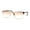 Gold, variant on Mens Metal Half Rim Rectangular Bifocal Light Sunglasses Reader Gold +3.0