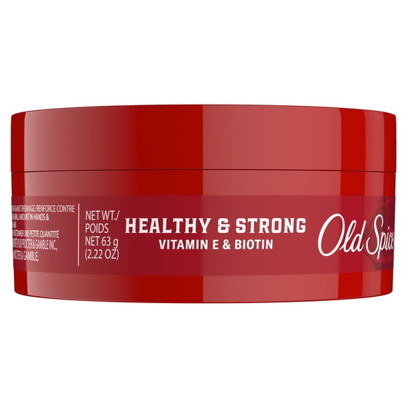 Old Spice High Hold Clay for Men, Healthy & Strong with Vitamin E & Biotin, Men's Hair Styling Clay, High Hold, Matte Finish